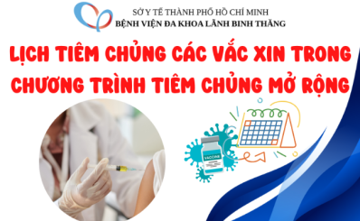 (T5G) Lịch tiêm chủng các vắc xin trong tiêm chủng mở rộng